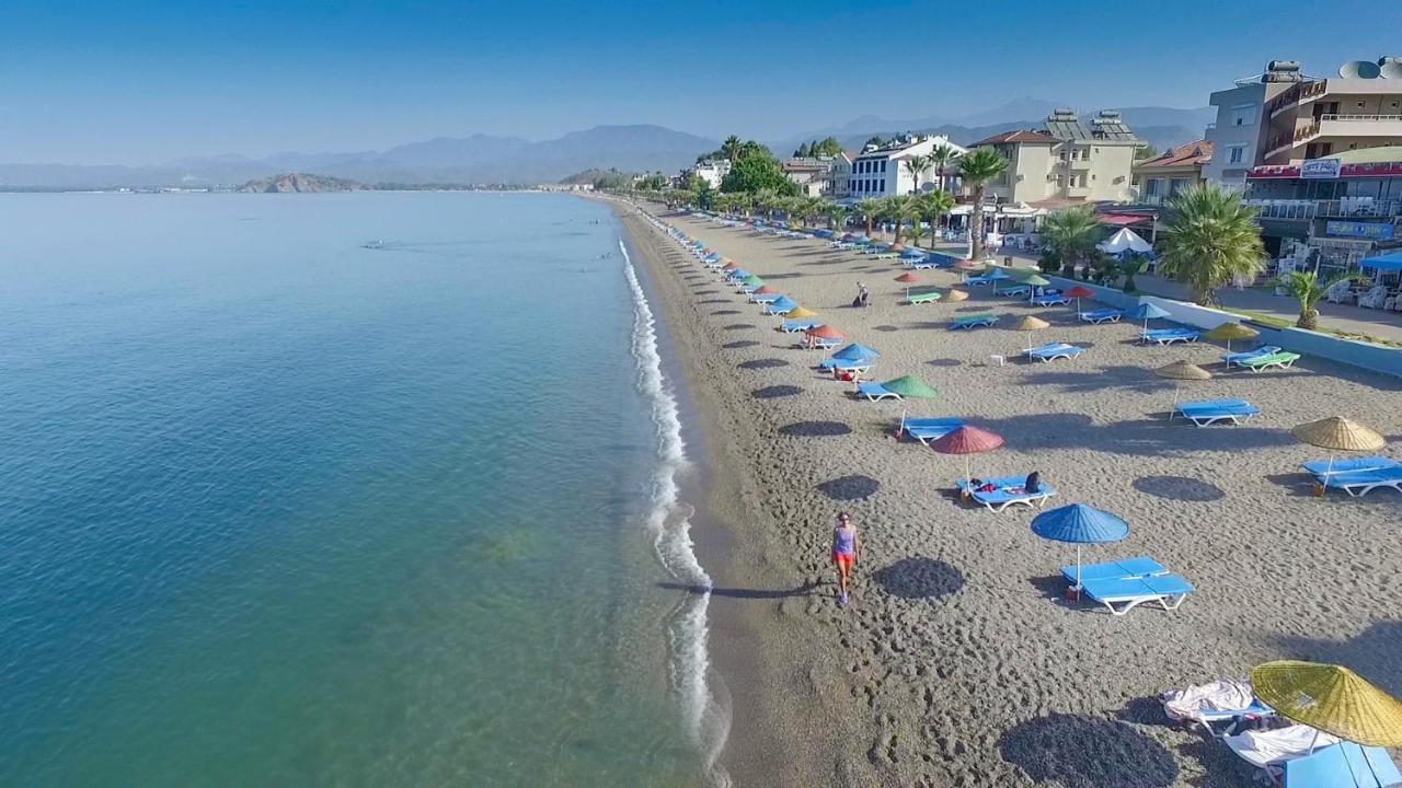 Saros Apartments Calis Beach Fethiye Exterior photo
