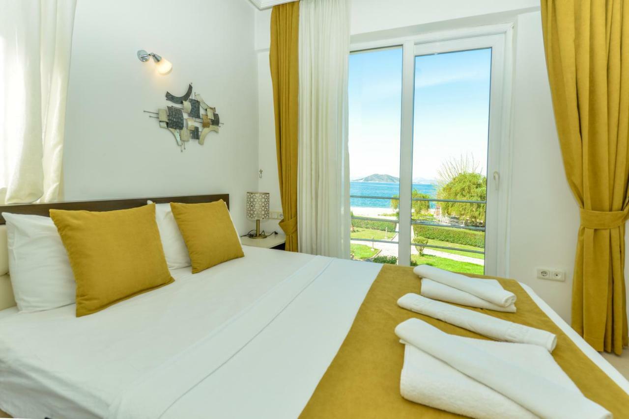 Saros Apartments Calis Beach Fethiye Exterior photo
